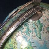 Wooden earth globe 70