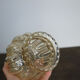 Orange moulded glass lampshade