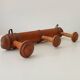 Vintage popular art coat rack from the 1950s