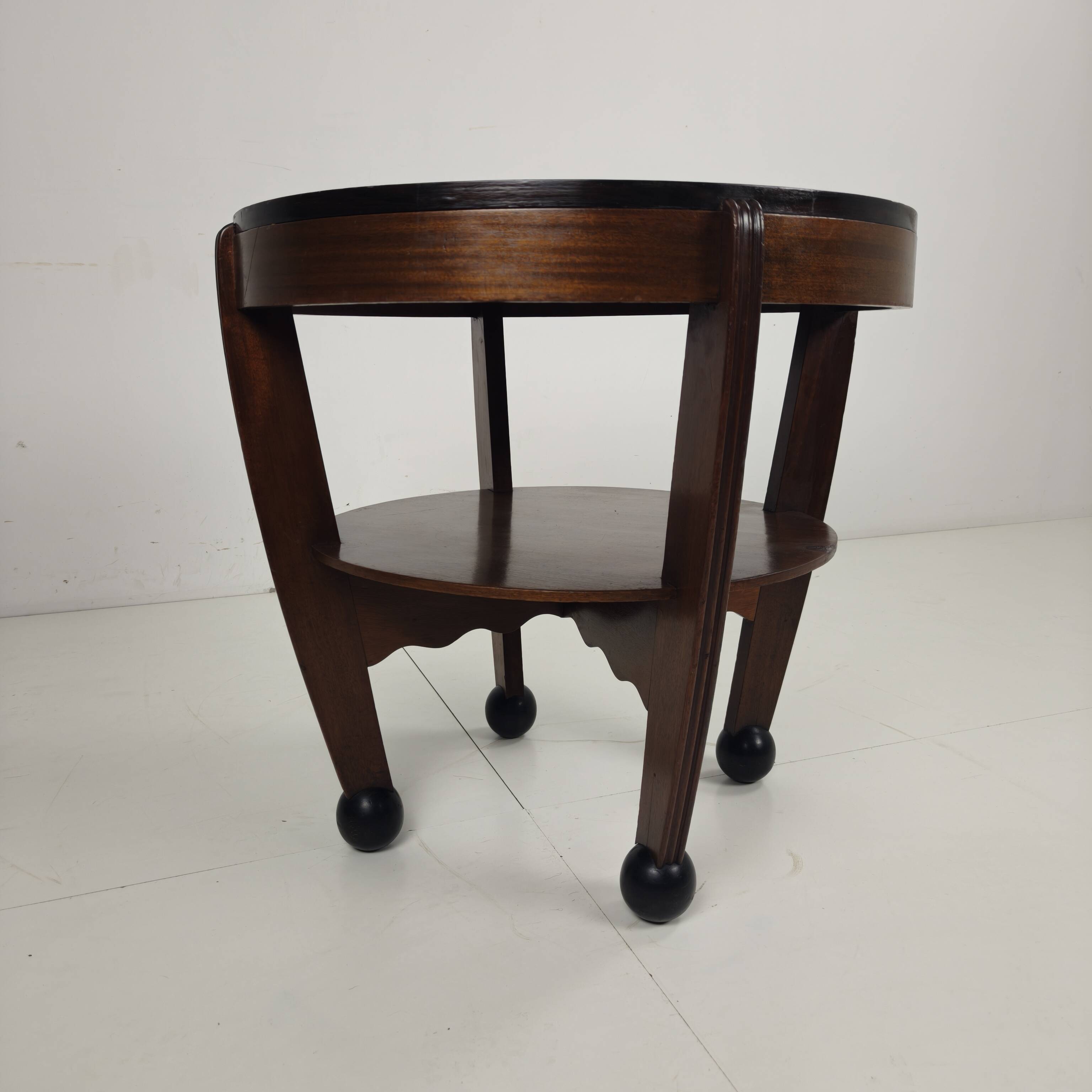 Art Deco Coffee Table – Amsterdam School, The Netherlands, 1930s