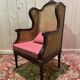 Bergère - Louis XVI style armchair in cane