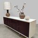 Vintage Italian sideboard credenza 'Duo-tone'