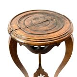 Tripod roundwood gueridon