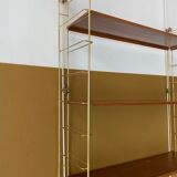 Vintage string style golden shelf