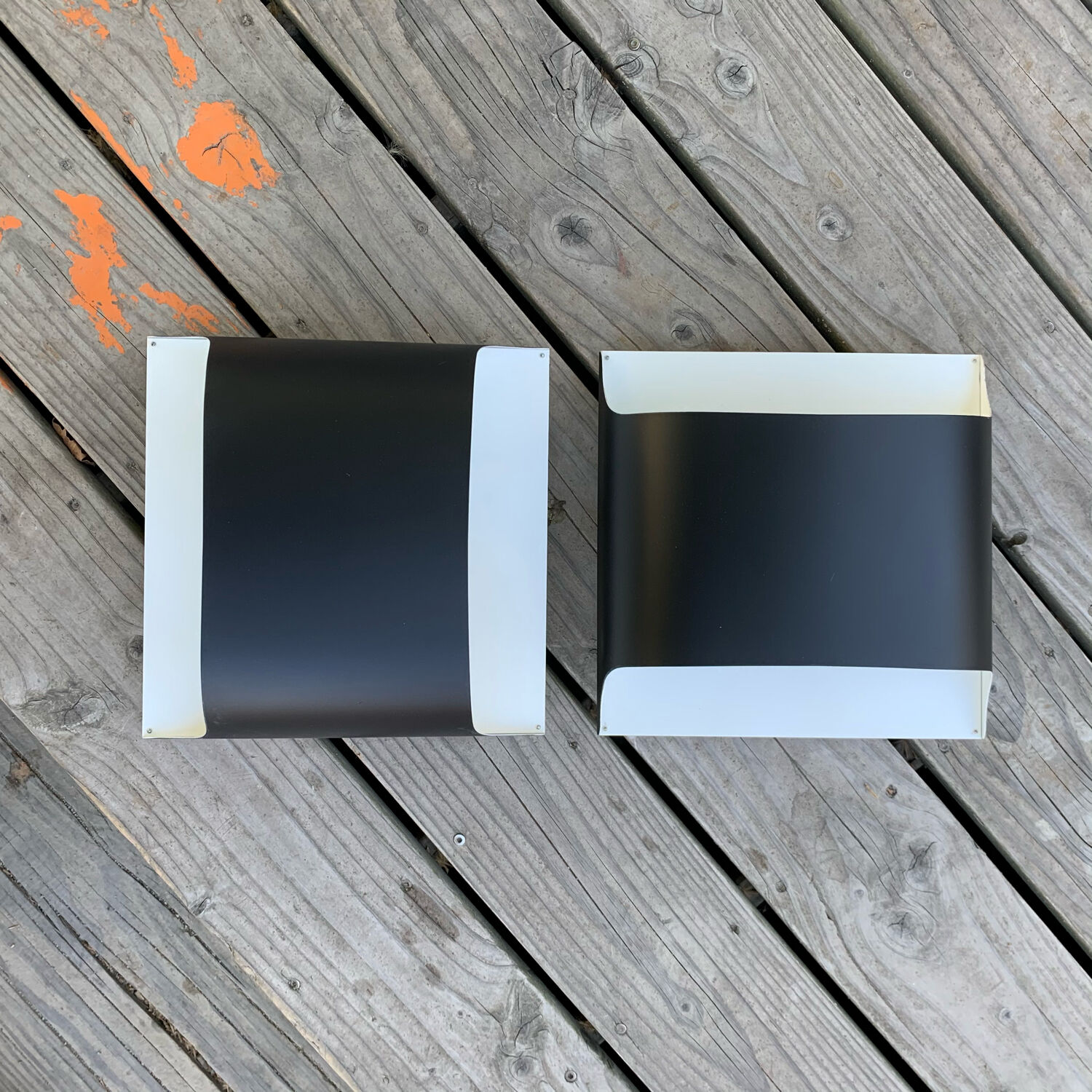 Pair of sonces staff leuchten 1968