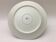 Round serving dish "lourioux foëcy" with flower motifs.