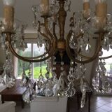 Chandelier with 9 lights - perfect working condition - No missing parts