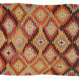 Anatolian handmade kilim rug 250 cm x 140 cm