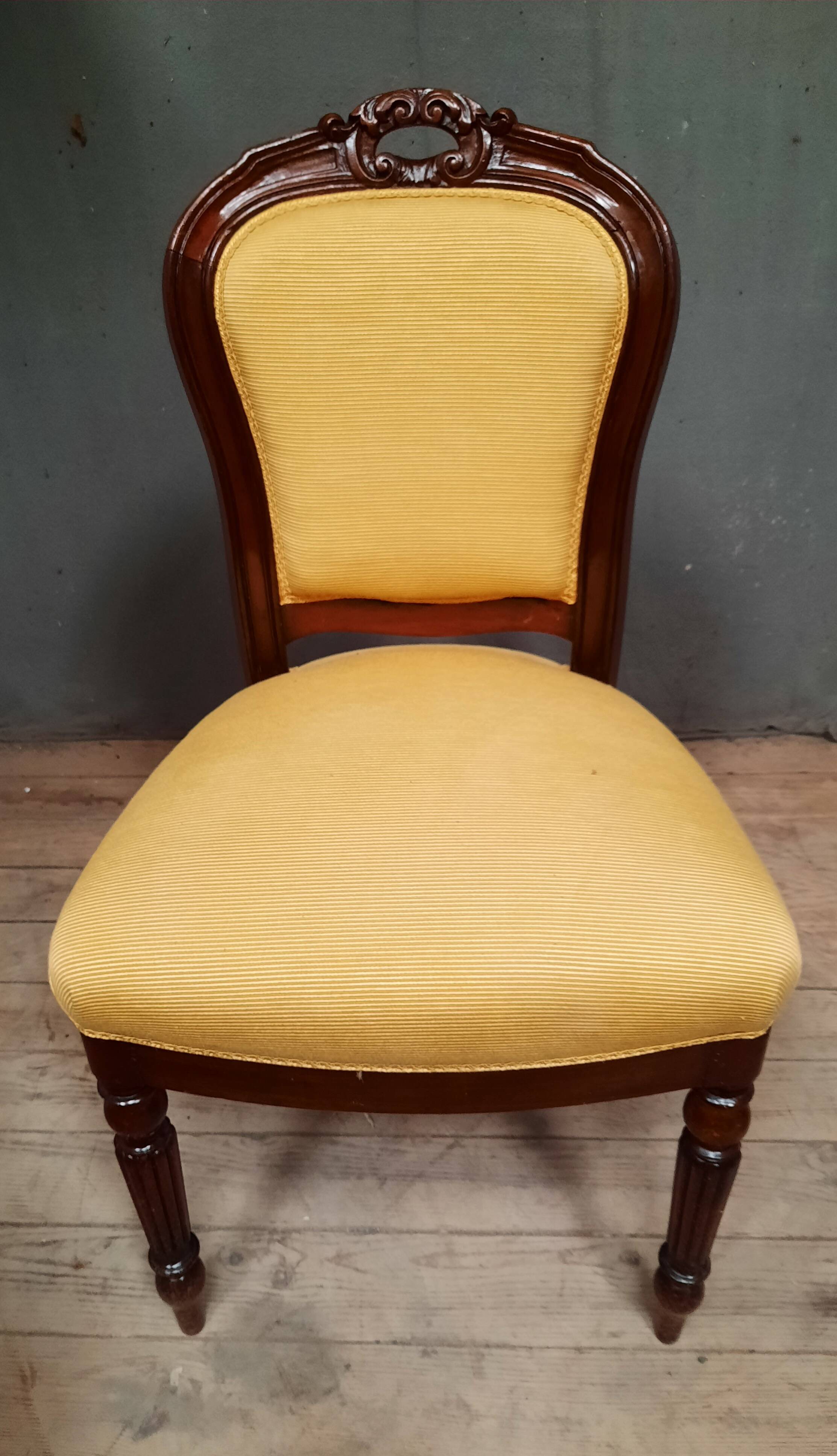 Nineteenth century mahogany chair