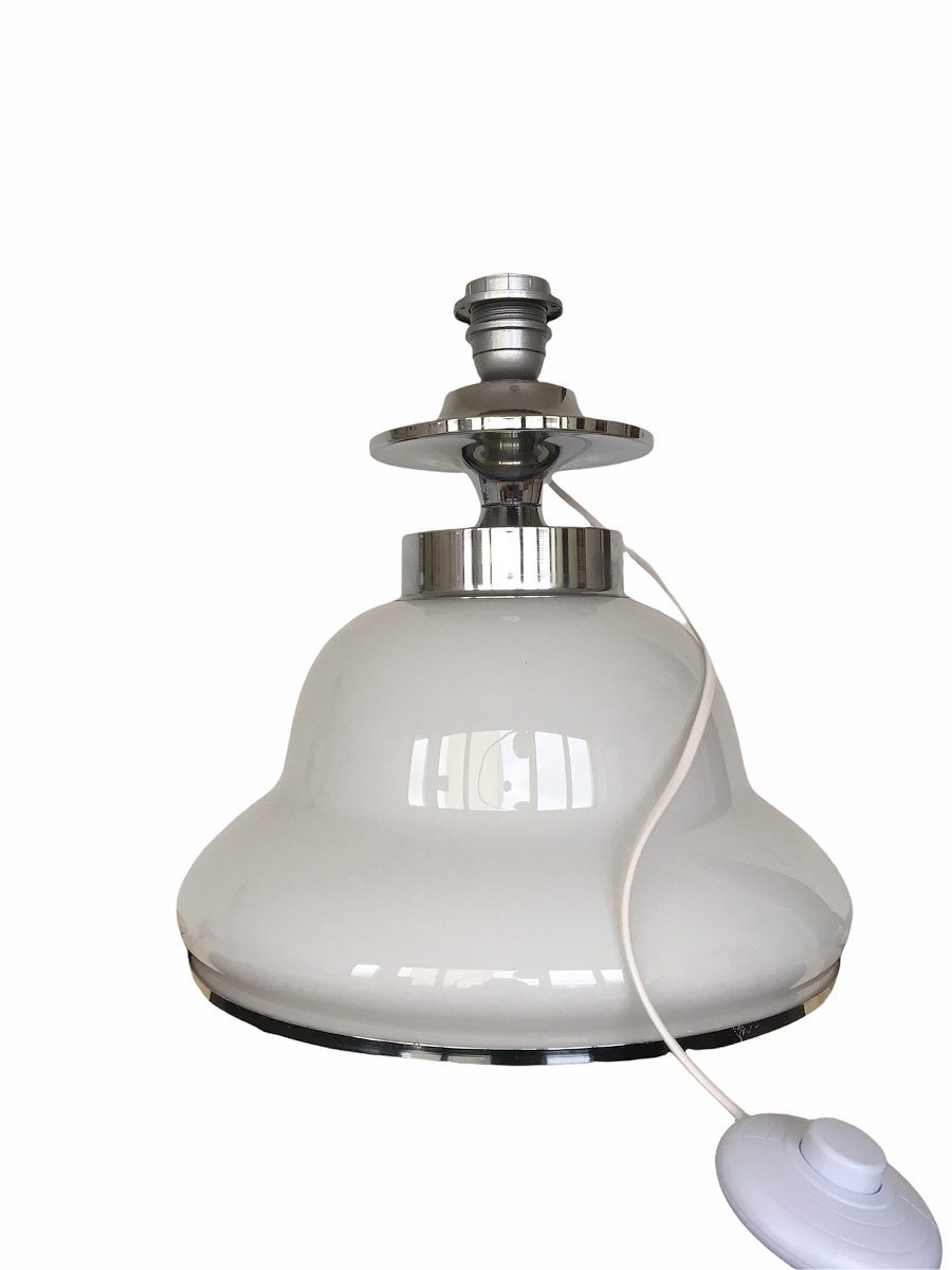 Opaline lamp Isis - vintage 70s
