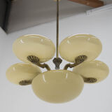 Art nouveau chandelier, 1930s