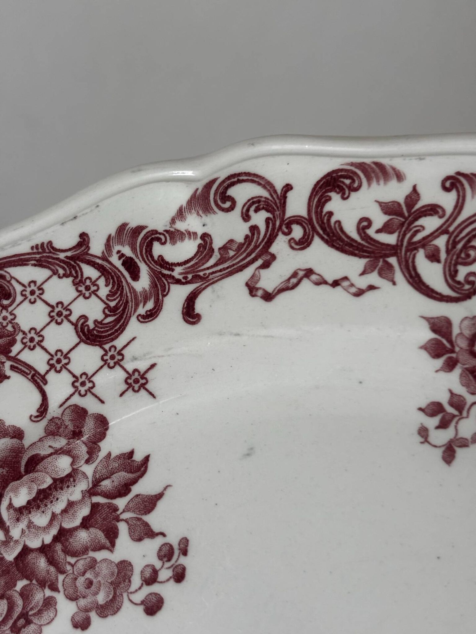 Ensemble de 3 assiettes plates et une à dessert villeroy et boch