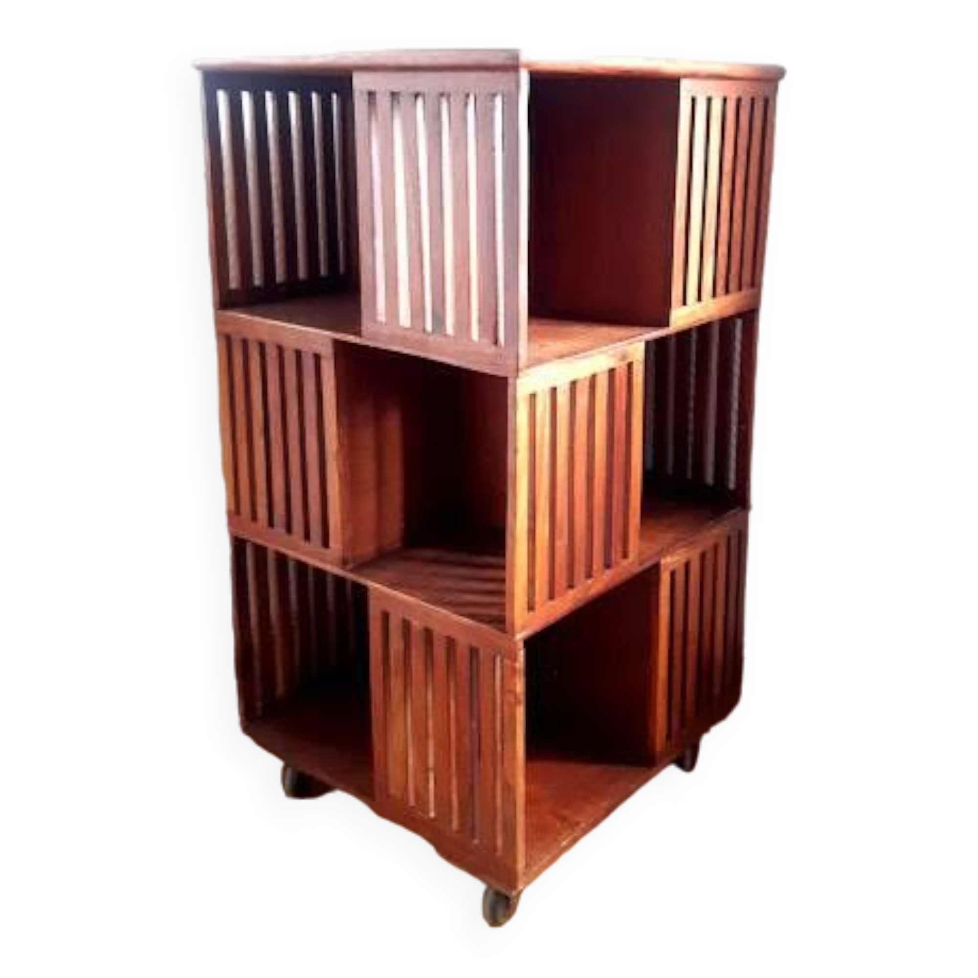 Scandinavian vintage teak bookcase, 1960s