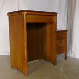 Oak desk and its chair, 1950
