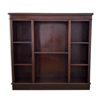 Biblotheque in walnut stle Louis Philippe
