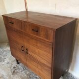 Two-door two-door vintage buffet two drawers