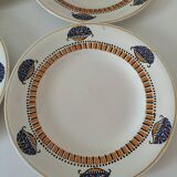 Longwy Art Deco plates