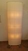 Floor lamp pleated fabric