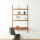 Modular wall shelf by Sven Ellekaer for Albert Hansen, 1960s, teak