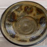 Handcrafted hollow dish with hearts pattern 1970s