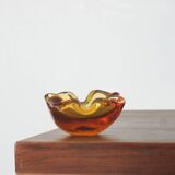 Vintage Italian Glass Bowl, 1970s