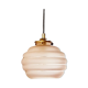 Plafonnier ou baladeuse  vintage avec globe en verre rose