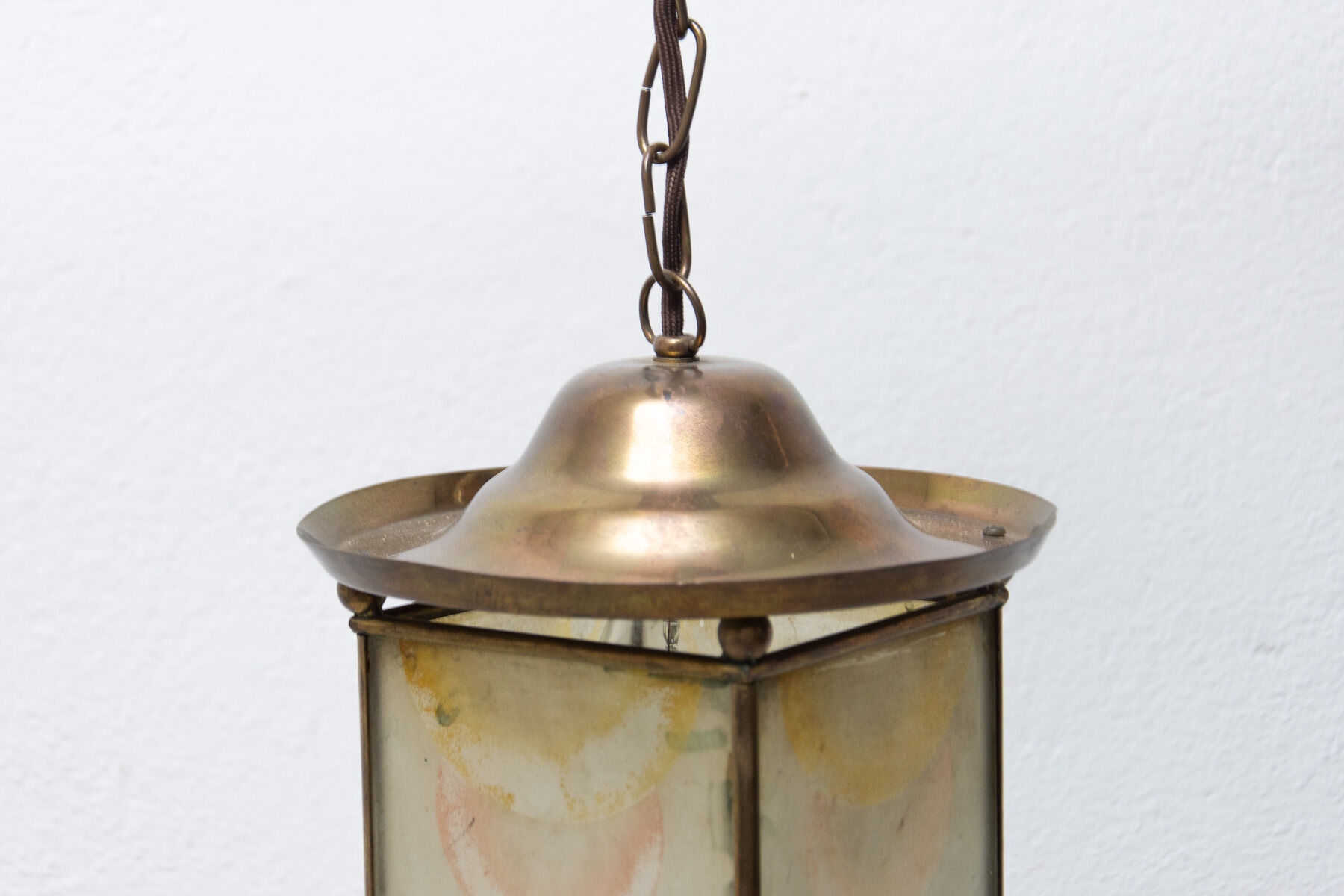 Art nouveau lantern, circa 1915, austria hungary
