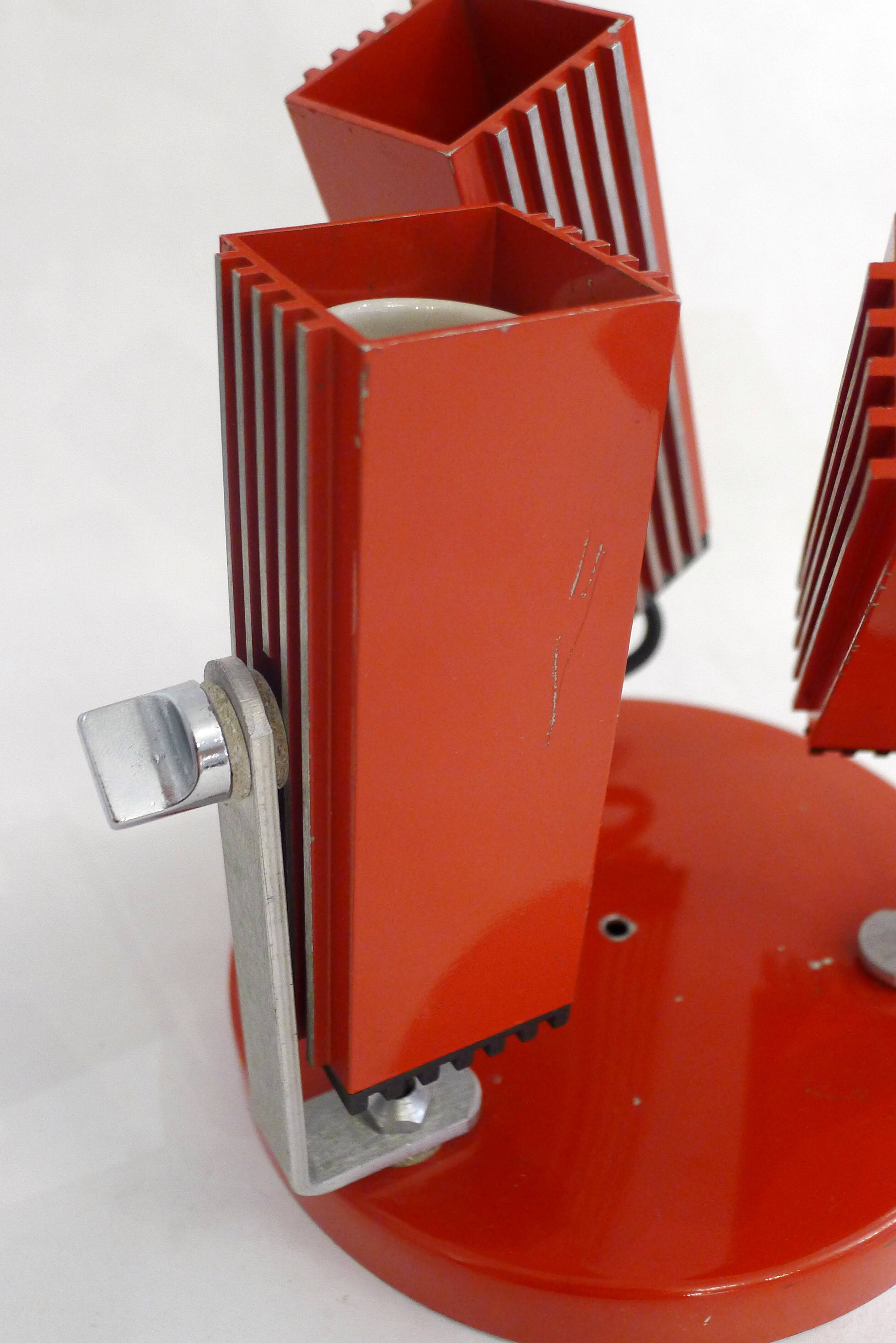 1980's 3-spot ceiling or wall light