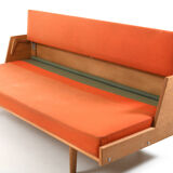 Daybed GE-258 en chêne par Hans J. Wegner