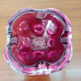 Cendrier design verre Murano