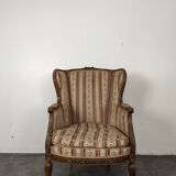 Louis XVI style bergère in oak