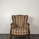Bergère de style Louis XVI en chêne