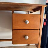 Vintage student desk from the 50s