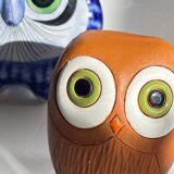 Vintage Handmade Ceramic Owls