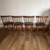 Set of 4 BAUMANN model 740 chairs