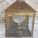 Lanterne laiton et verre