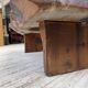 Table basse brutaliste artisanale 1950