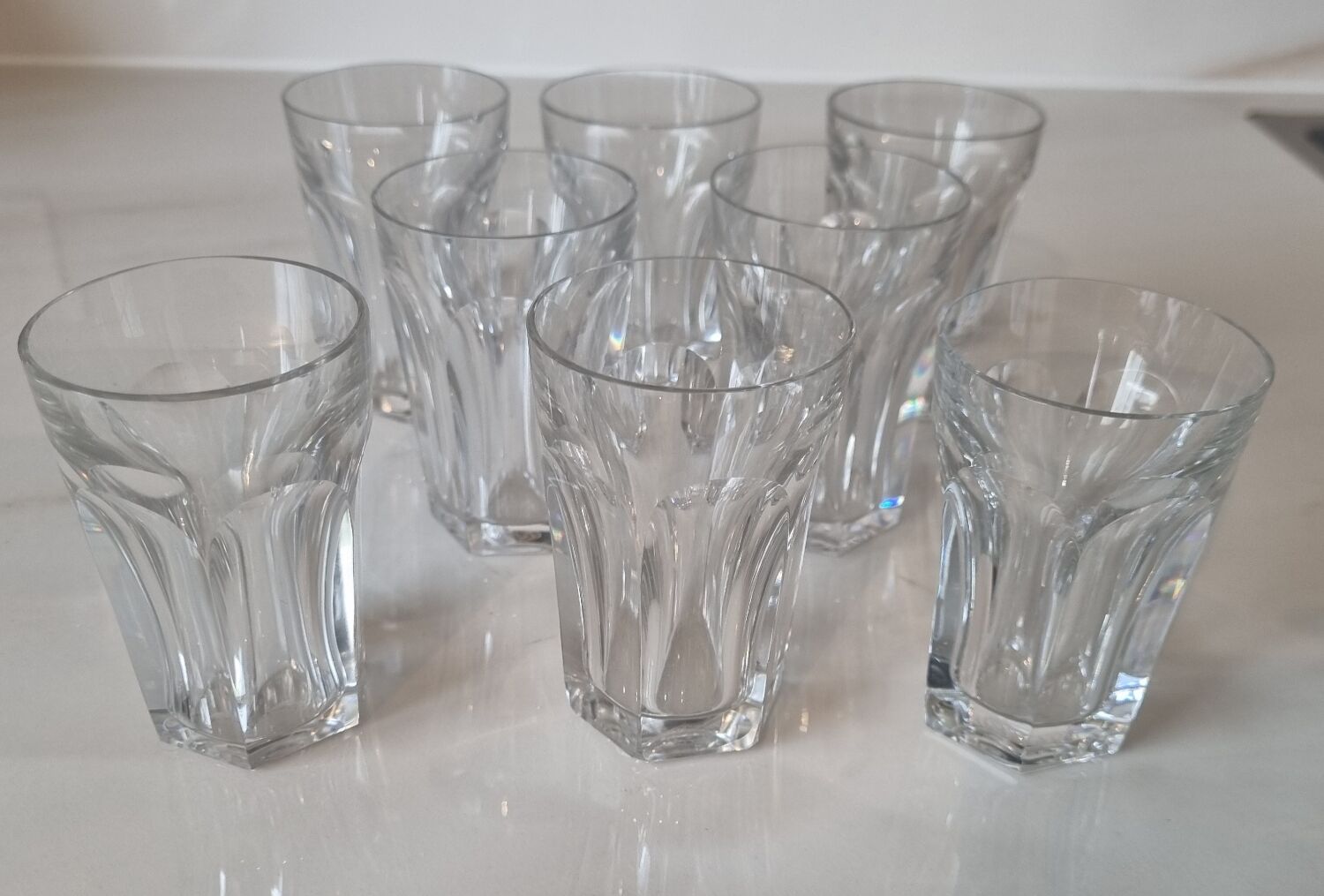8 Baccarat glasses model Harcourt