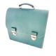 Machine à écrire Olympia AEG Dactymétal De Luxe Jaune révisée ruban neuf avec valise verte