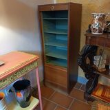 Wooden curtain cabinet