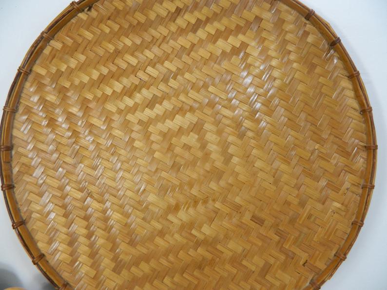 Huge bamboo basket, cheese tray, wall basket