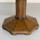 Vintage 1940s/50s bistro table with brass finish
