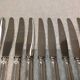 11 dessert knives with 800 silver handles, Swiss goldsmith Jezler net