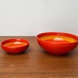 Set of 2 ceramic bowls by Baldelli, Italy.