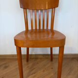 Pair of vintage bistro chairs, Netherlands, 1950s-60s