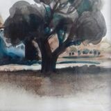 Watercolor painting