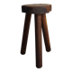 Tabouret tripode art populaire vintage