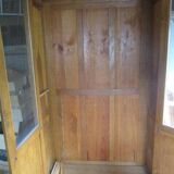 Grande armoire d'administration ancienne en chêne