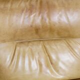 Leather sofa, Albany model, late 70's, Roset edition