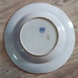 Longwy deep dish, flowers series